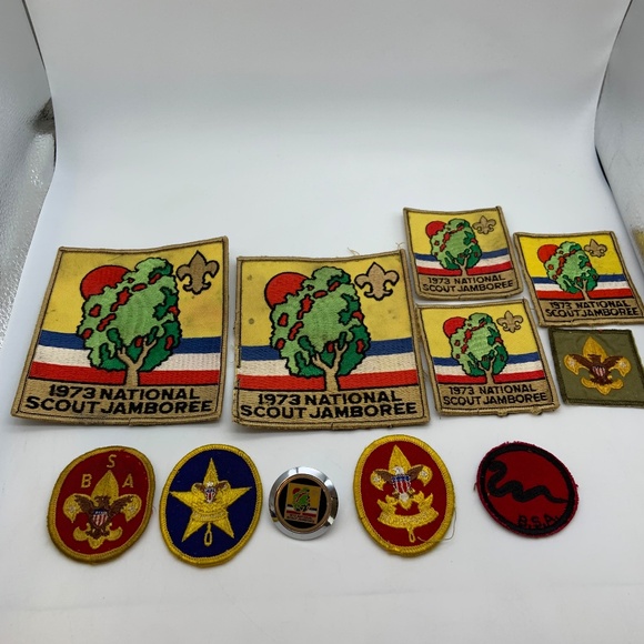 Vintage Boy Scouts of America National Scout Jamboree Neckerchief and Patches - Picture 12 of 15